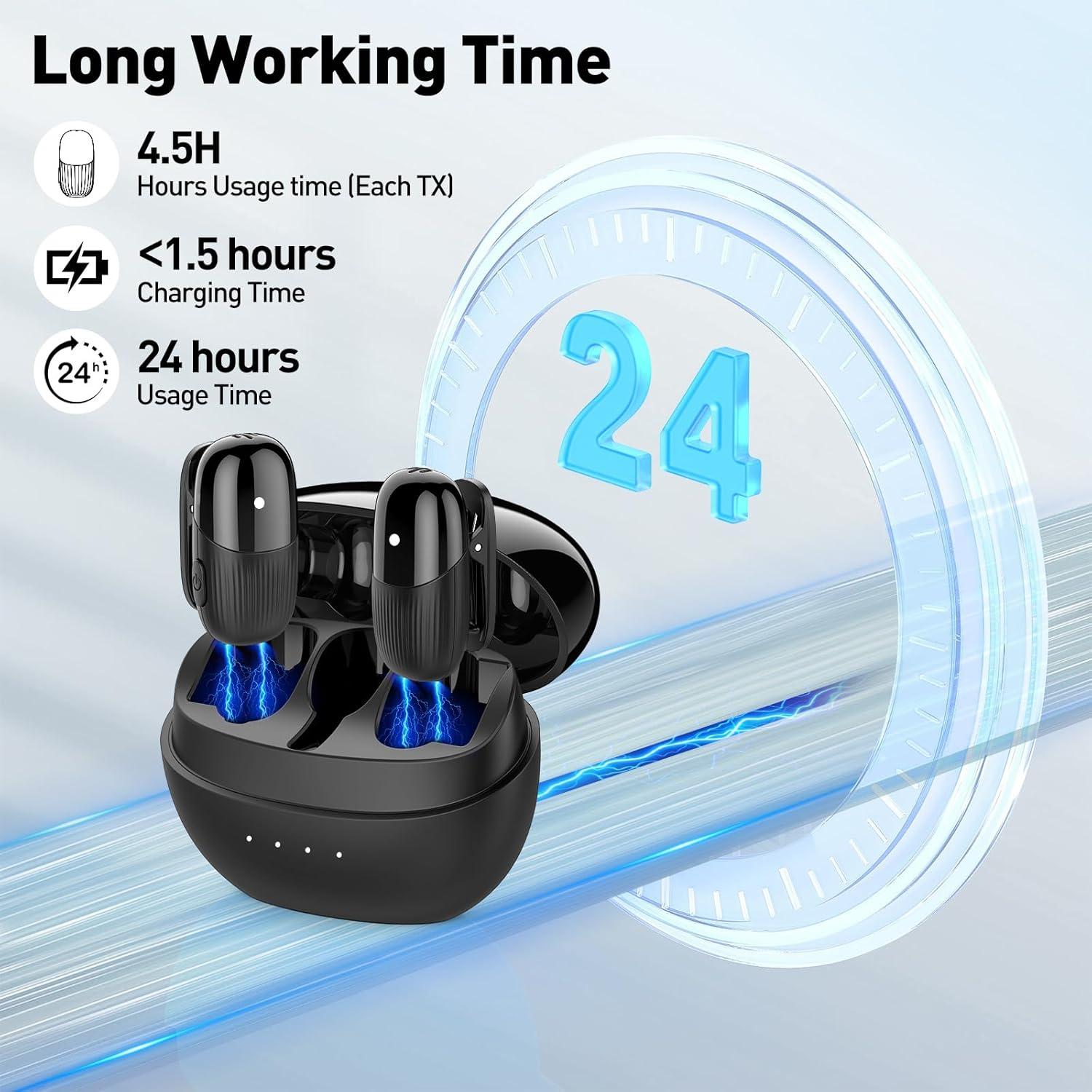 Micrófono Lavalier Inalámbrico VEZQUA con Cancelación de Ruido