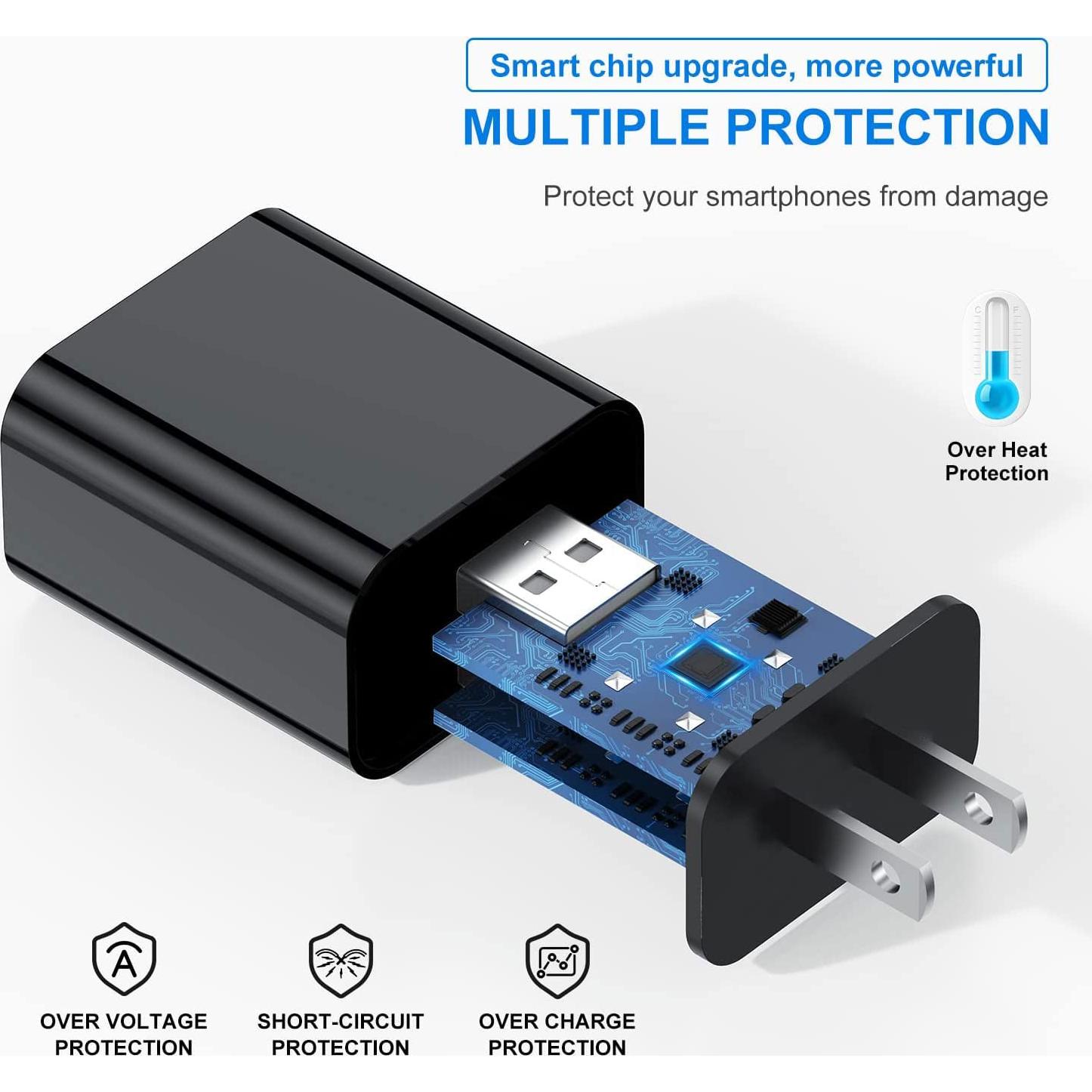 Cable USB C 1.5m + Cargador Pared para Linternas Goreit