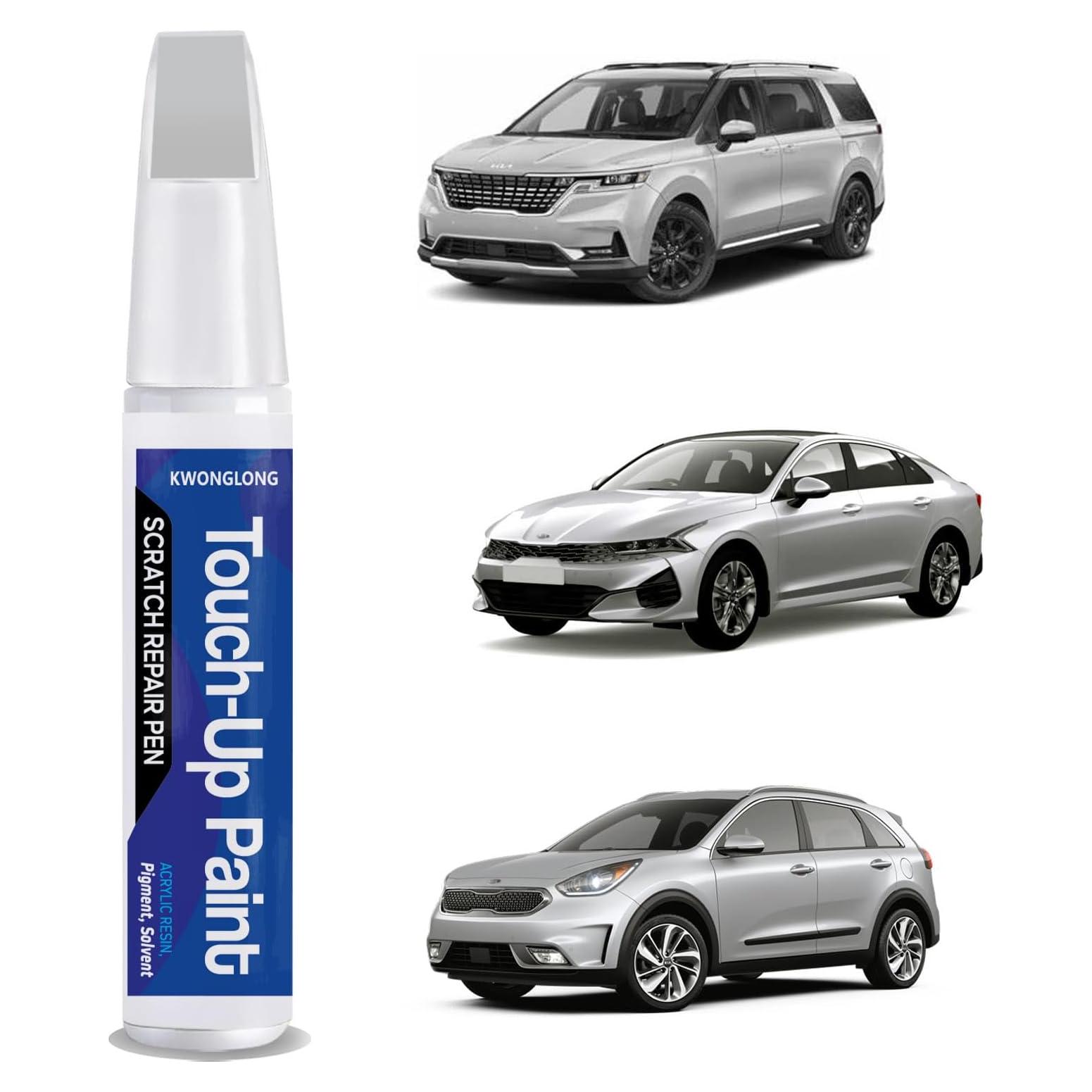 Pluma de Reparación de Rayones KWONGLONG 4SS Plata Sedosa 12ml