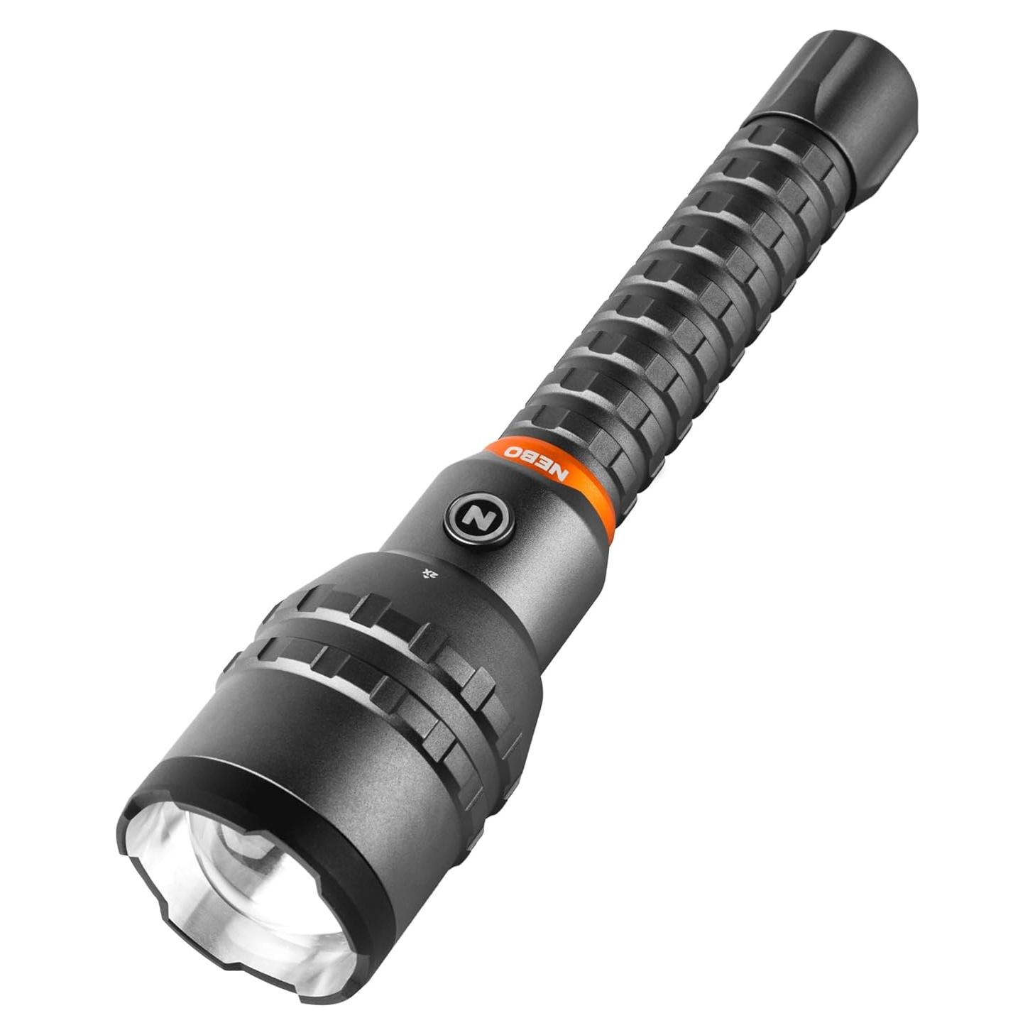 Linterna NEBO 12K Recargable 12000 Lúmenes Resistente Agua