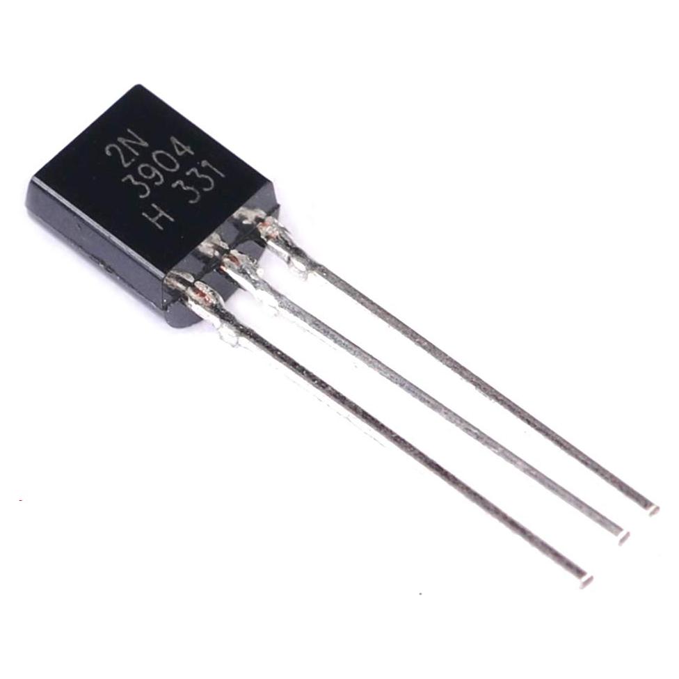 Transistor NPN 2N3904 HiLetgo 100 piezas TO-92