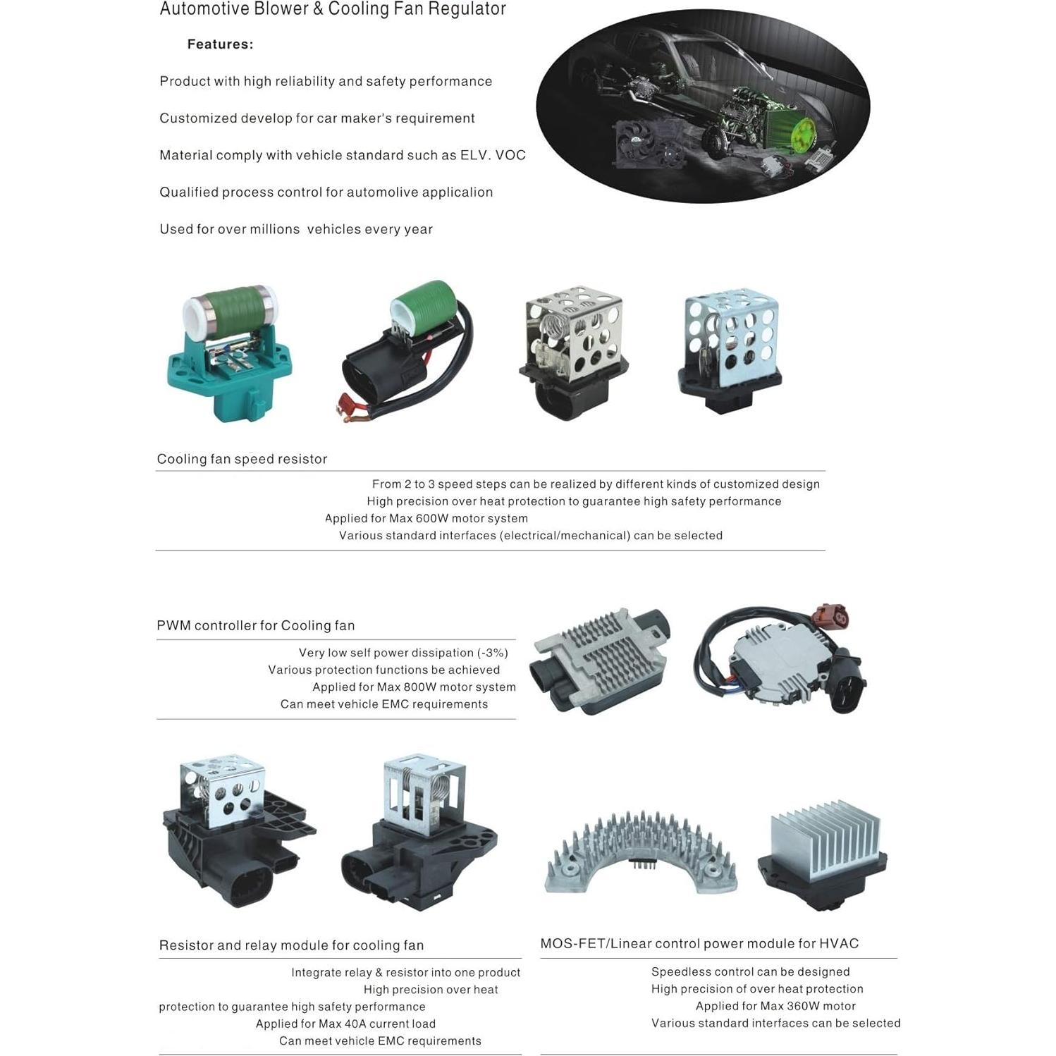 Resistor Motor Ventilador STETIG Compatible Ford 06-12