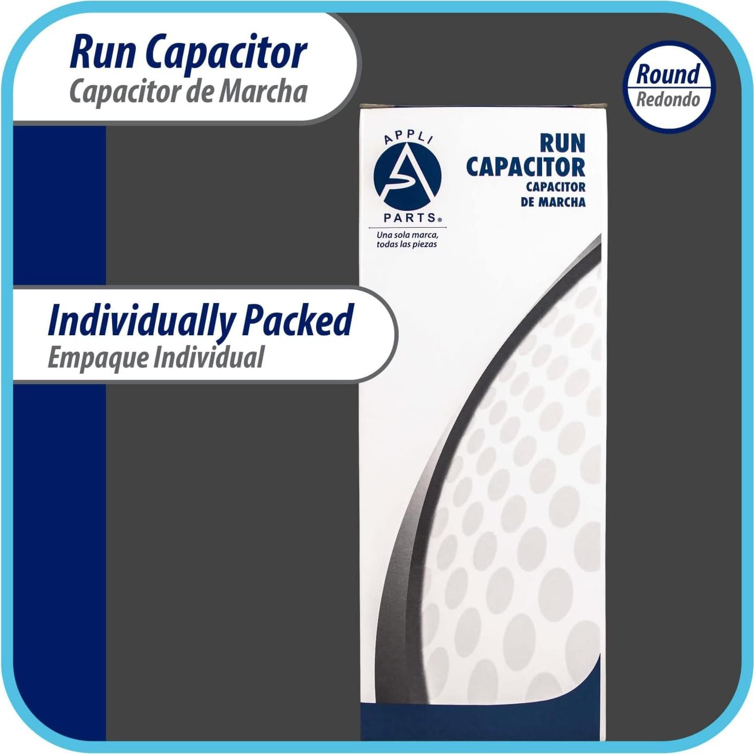 Condensador de Funcionamiento Appli Parts 10 Mfd 450V Redondo