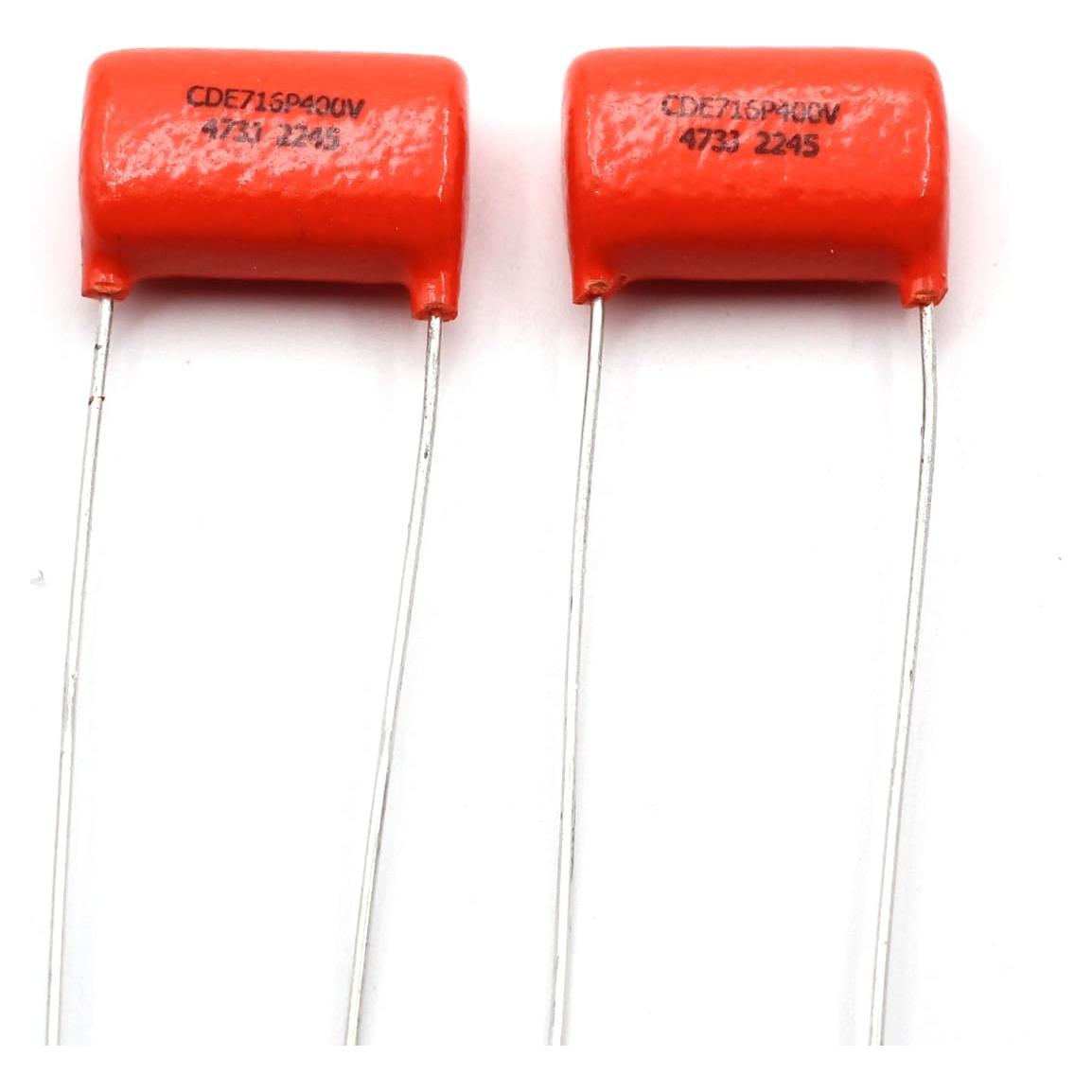 Condensadores Orange Drop 0.047uF 400V Serie 716P - Paquete de 2