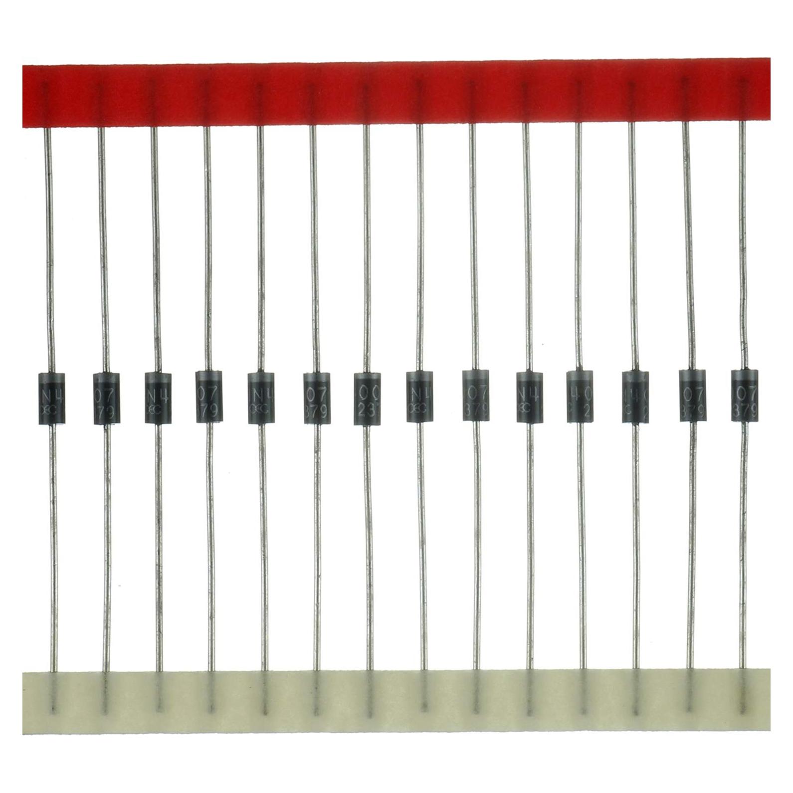 Diodo Rectificador BOJACK IN4007 1A 1000V Paquete de 125