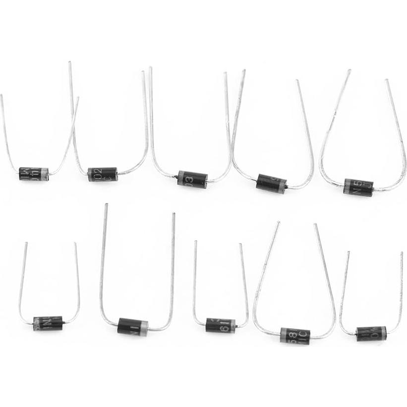 Kit de Diodos Rectificadores 200Pcs Yosoo 1N4001 a 1N5819
