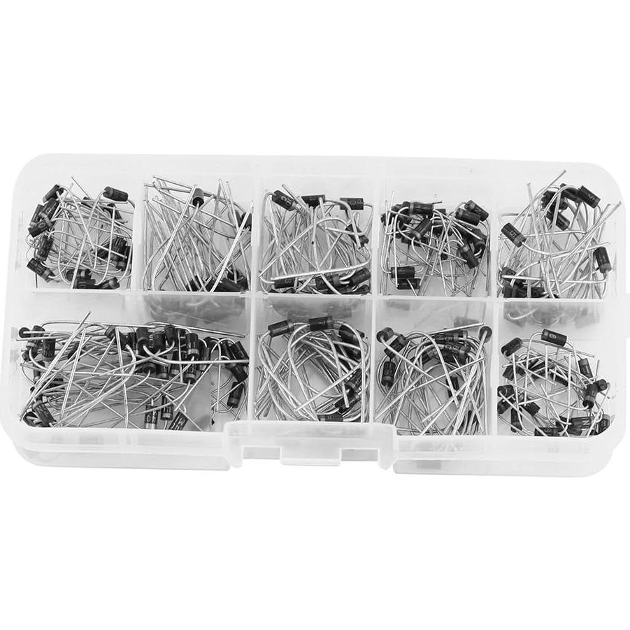 Kit de Diodos Rectificadores 200Pcs Yosoo 1N4001 a 1N5819