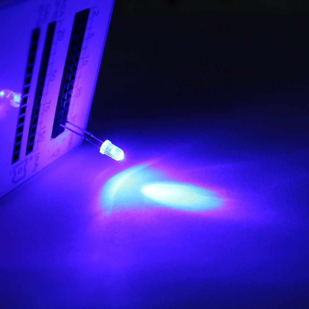 DiCUNO 200 Diodos LED 3mm en 10 Colores - Kit de Luz