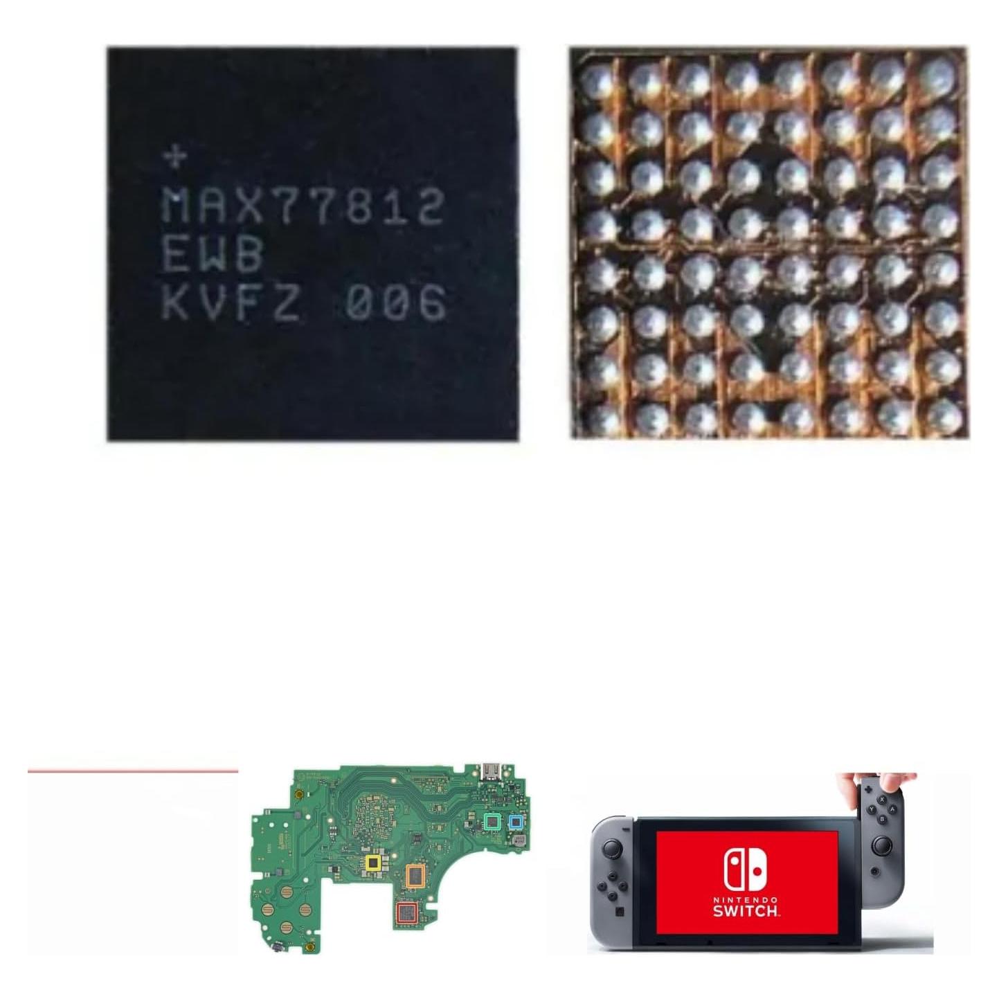 Chip Regulador Buck MAX77812 PMIC para Nintendo Switch