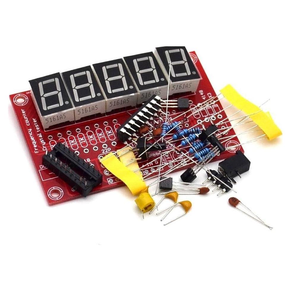 Medidor de Frecuencia Digital LED Genérico 1Hz-50MHz