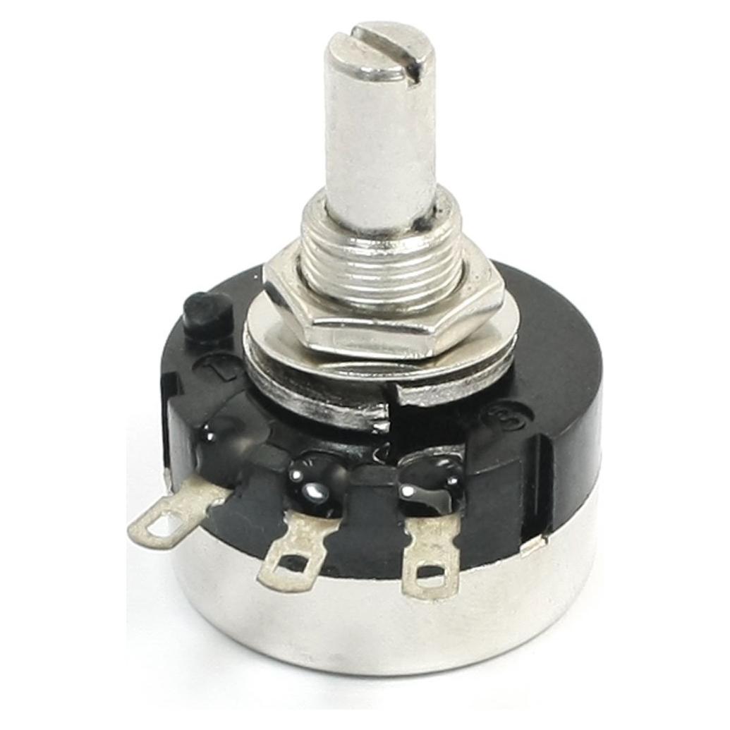 Potenciómetro Rotativo de Carbono uxcell RV24YN20S 50K Ohm