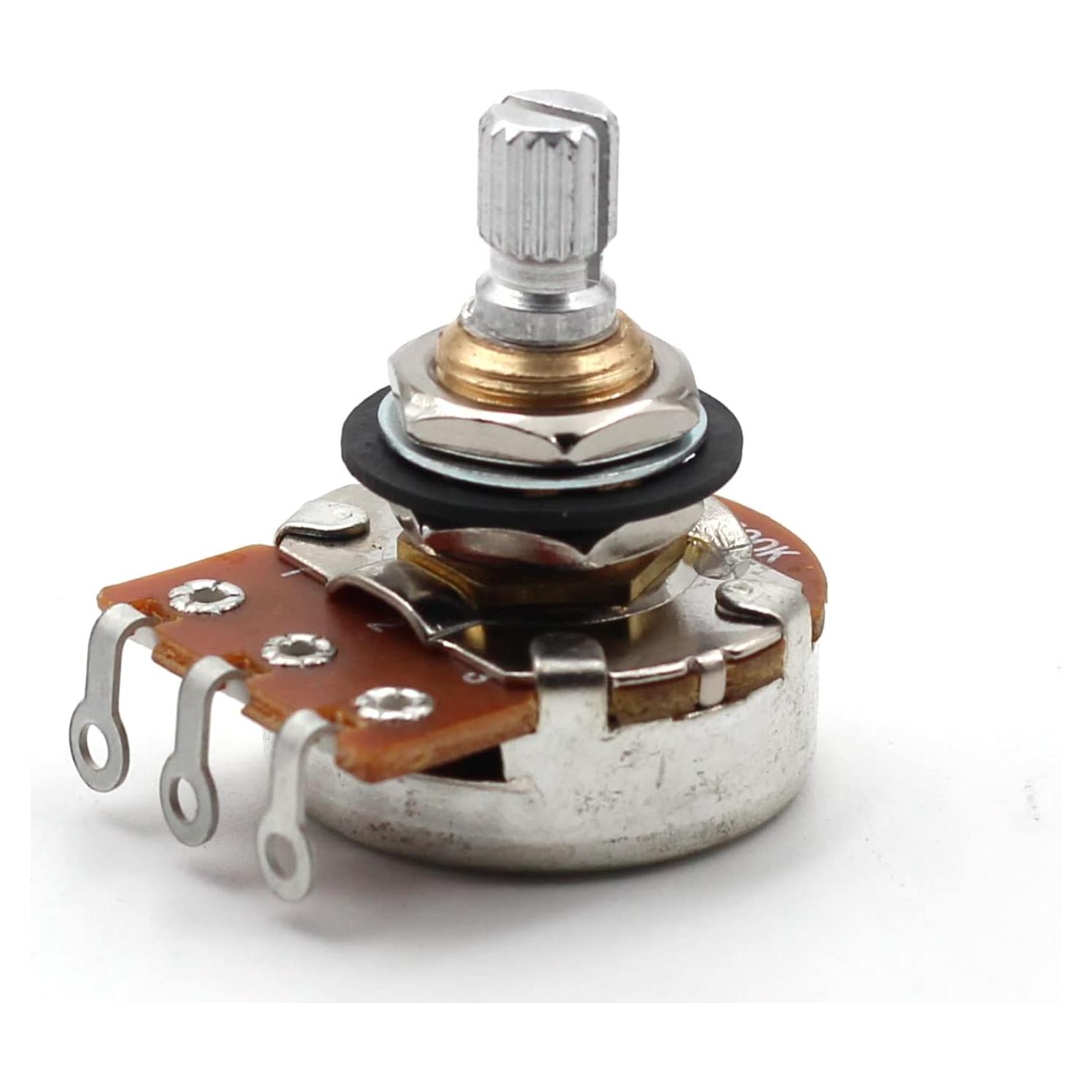 Potenciómetro Bourns 500K Audio Eje Dividido 24mm