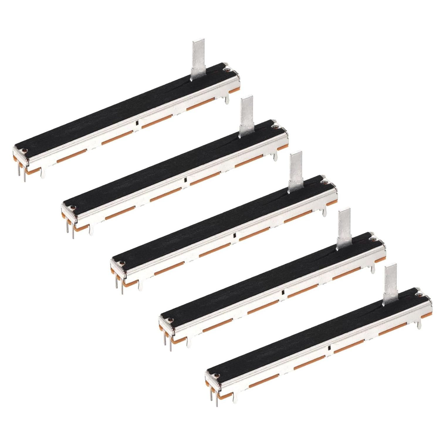 Potenciometro Lineal Doble MECCANIXITY B10Kx2 75mm 5 Pcs