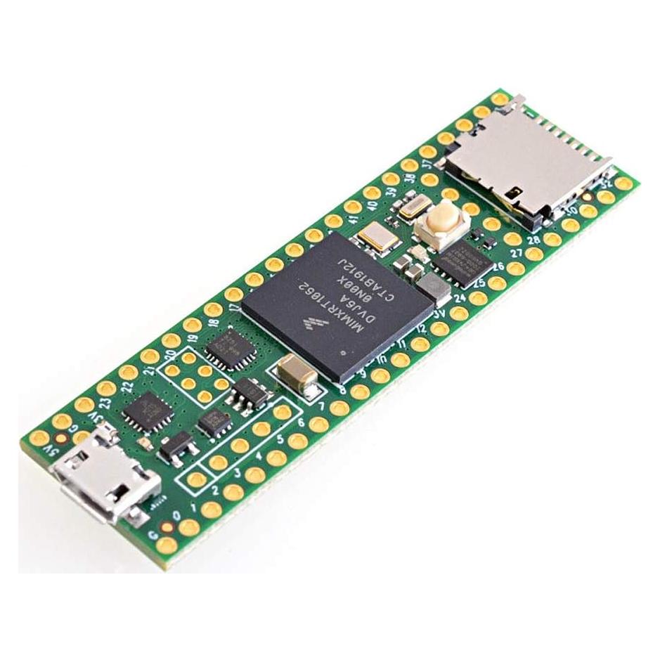 Teensy 4.1 PJRC Procesador ARM Cortex-M7 600MHz Sin Pines