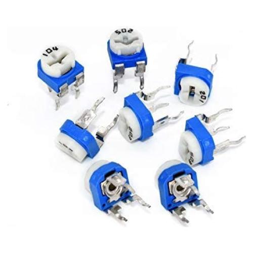 Potenciómetro Trimmer Variable E-Projects 1M Ohm 50 unidades