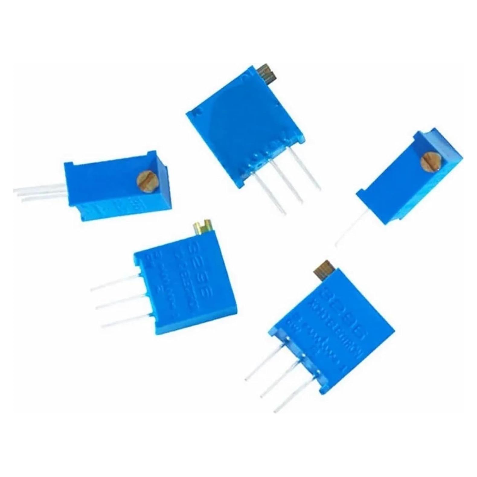 Kit de 50 Potenciometros 3296X Cermet 100 Ohm a 2M Ohm