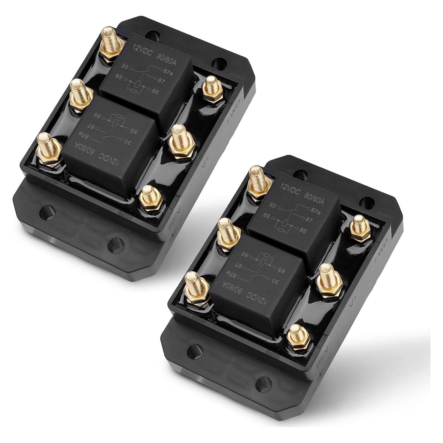 Módulo de Relé Avance y Retroceso 12V 80A JURPLIX