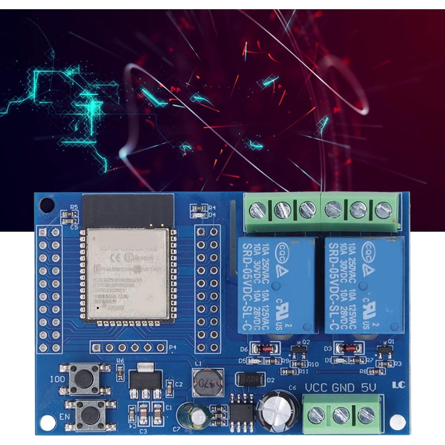 Módulo de Relé 2 Canales 5V Walfront 4M Programable