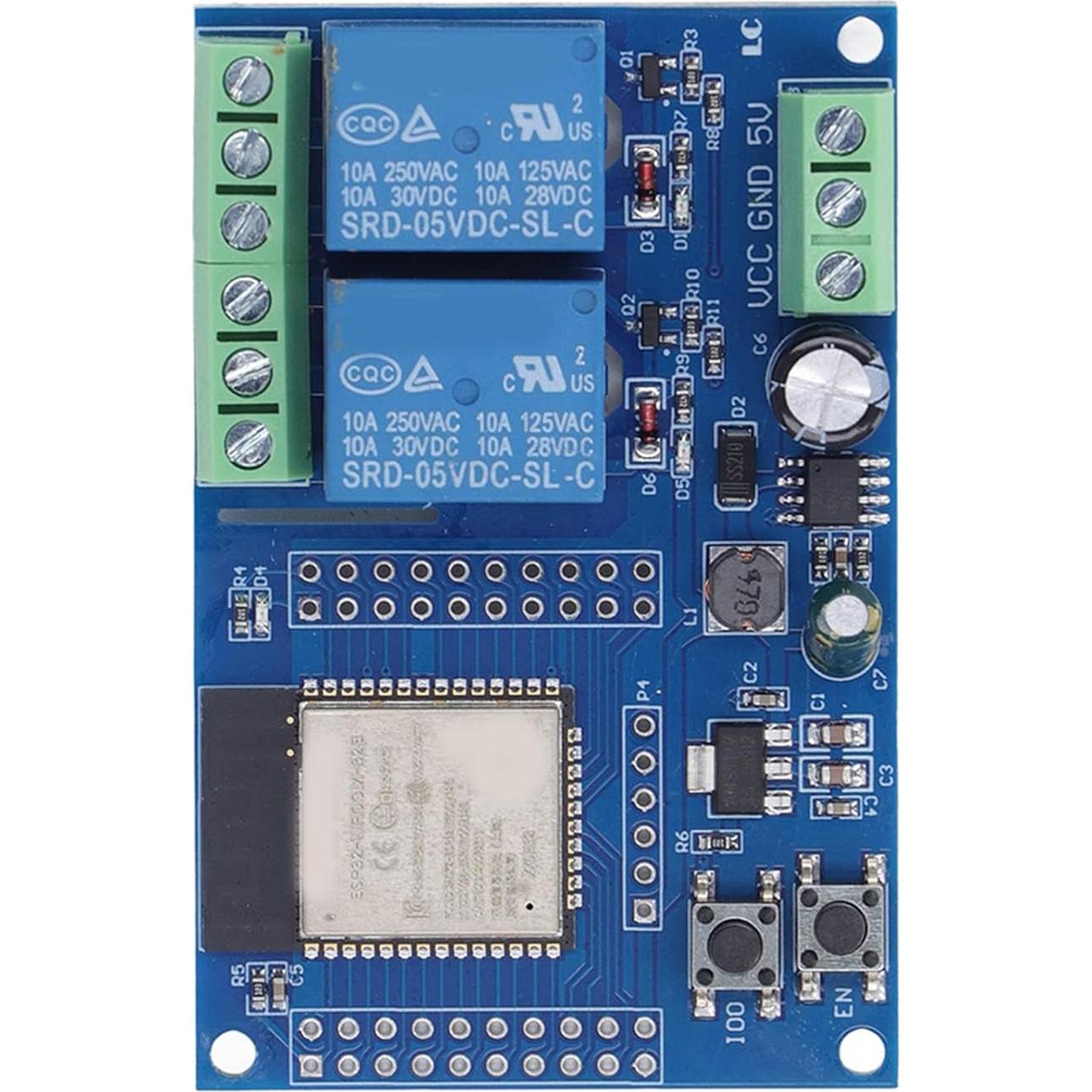 Módulo de Relé 2 Canales 5V Walfront 4M Programable