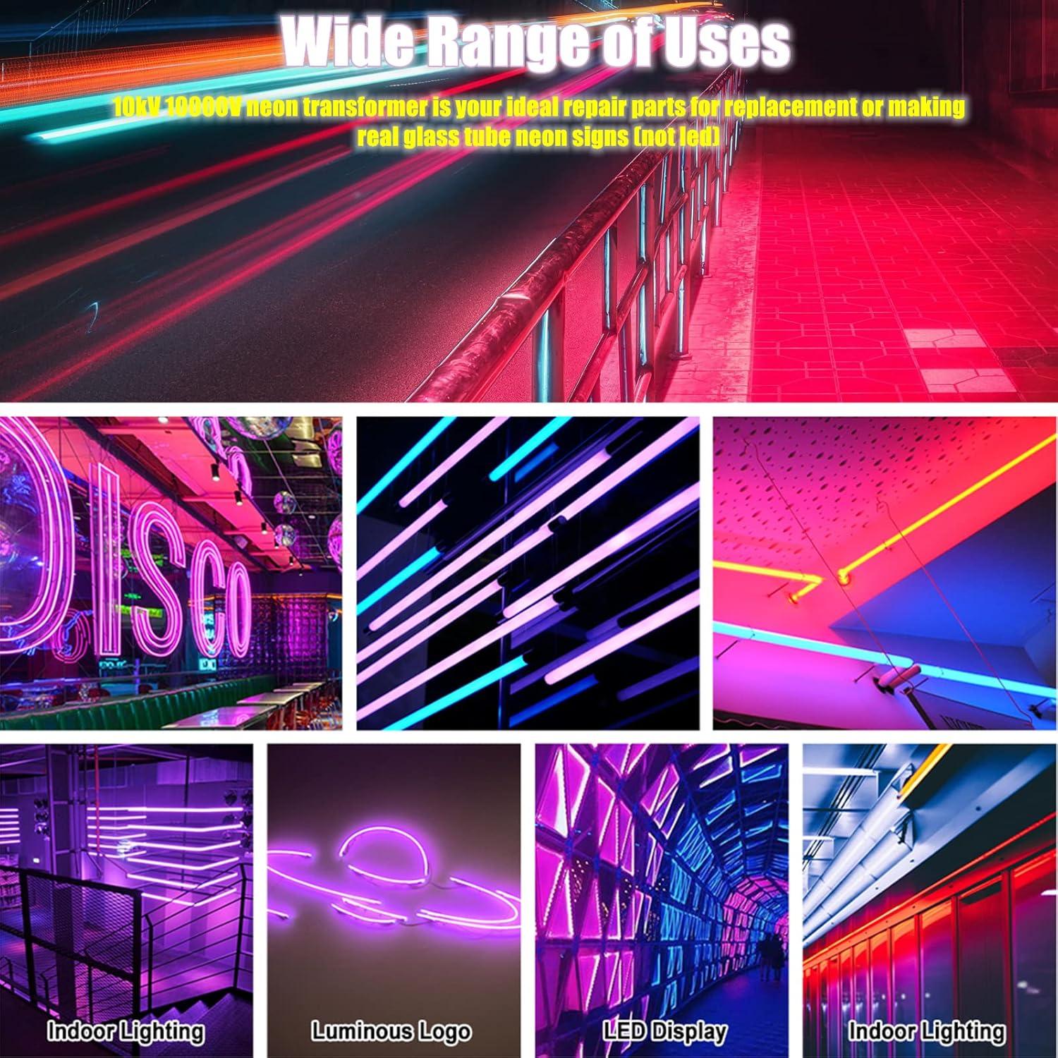 Transformador de Neón 10KV Yae First 30mA 120V 50/60Hz