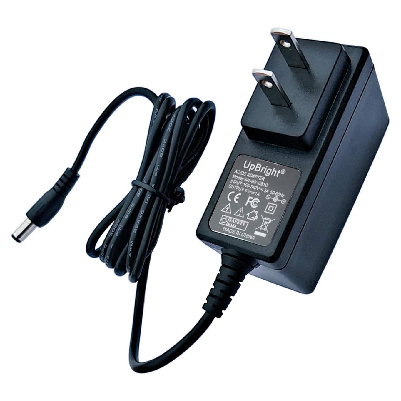 Adaptador CA a CC 9V UpBright 100-1000mA Centro Positivo