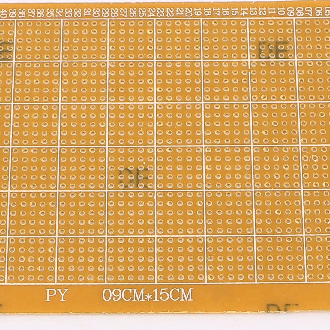 Placa PCB Universal uxcell 10 Pcs 9x15 cm FR-4 2.54mm