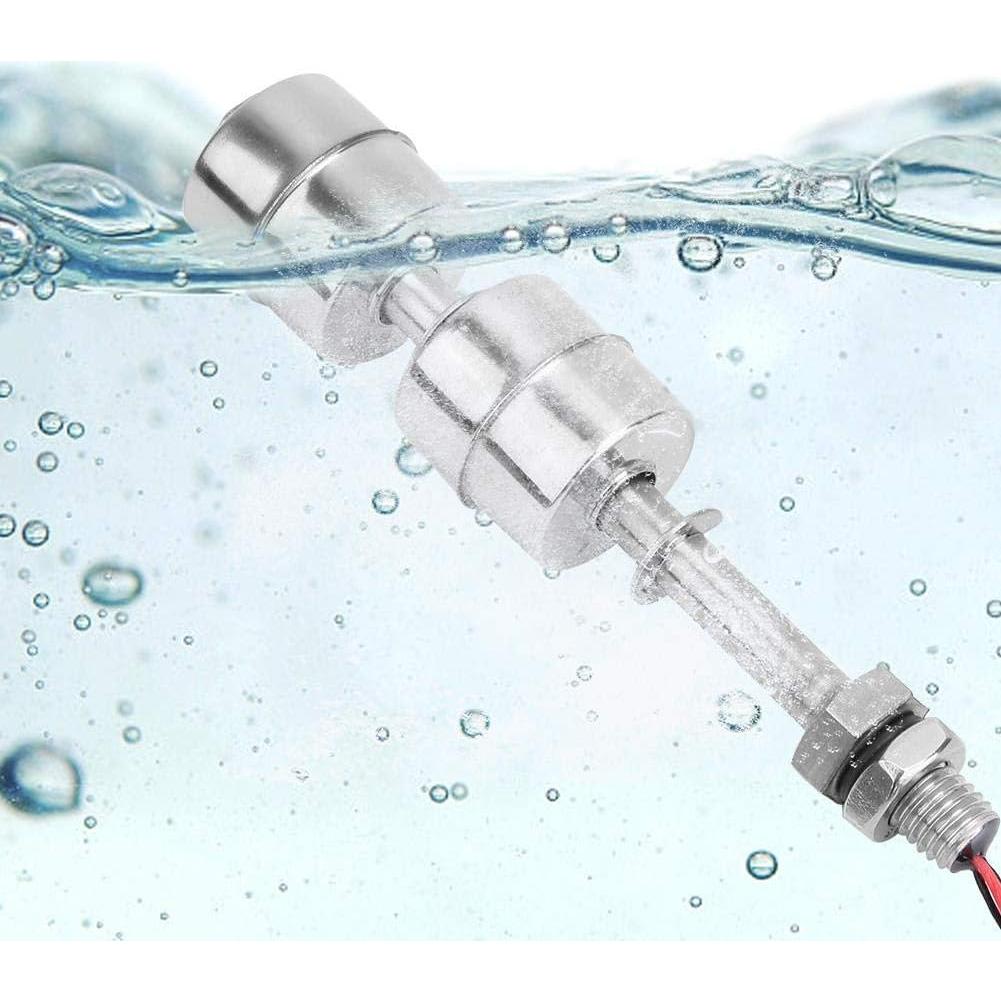 Sensor de Nivel de Agua Caredy 100mm Doble Flotador Acero Inoxidable