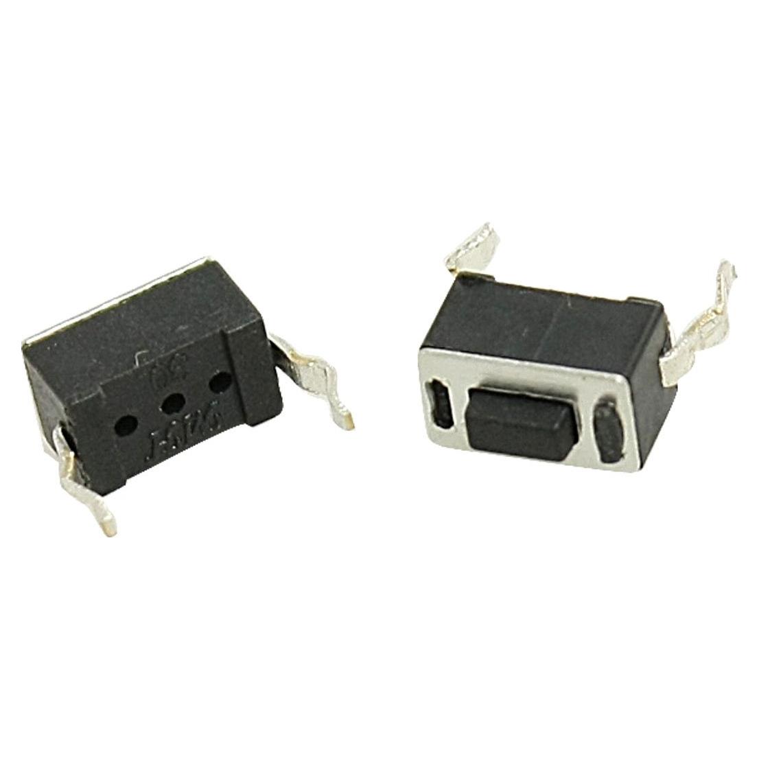 Interruptor Táctil Momentáneo uxcell 3x6mm 50 Pcs