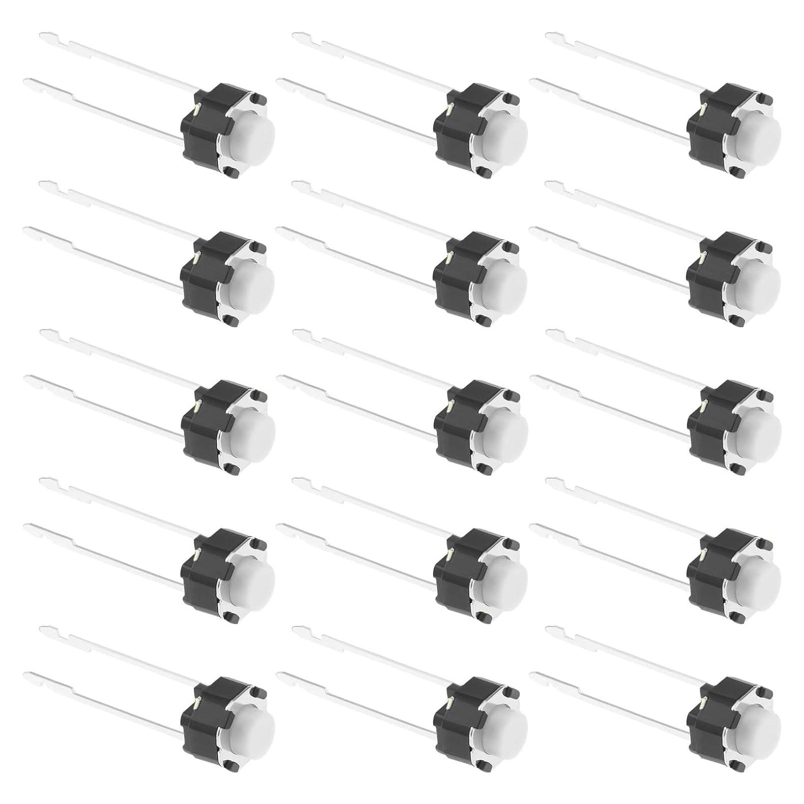 Interruptores Micro Momentáneo eMagTech 50 Pcs 12V 0.5A