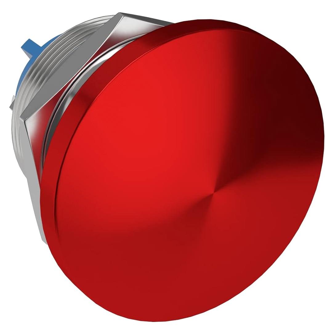 Interruptor Pulsador Cabeza de Hongo APIELE 22mm Rojo IP65 250V 5A