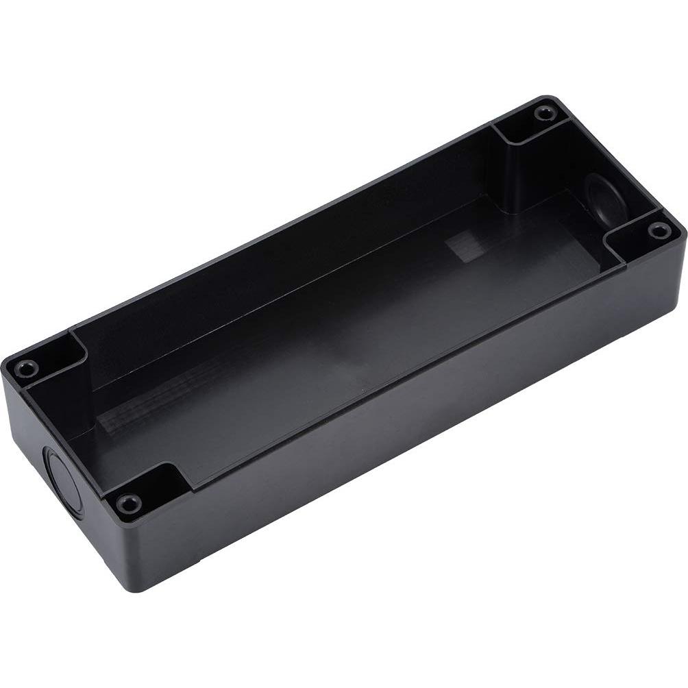 Caja de Botón Pulsador 4 Agujeros uxcell 22mm A Prueba de Agua