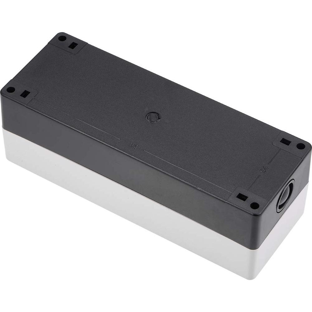 Caja de Botón Pulsador 4 Agujeros uxcell 22mm A Prueba de Agua