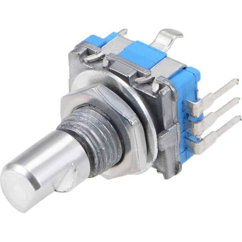 Encoder Rotativo uxcell 360 Grados 5 Pines Eje D 6mm 5Pcs