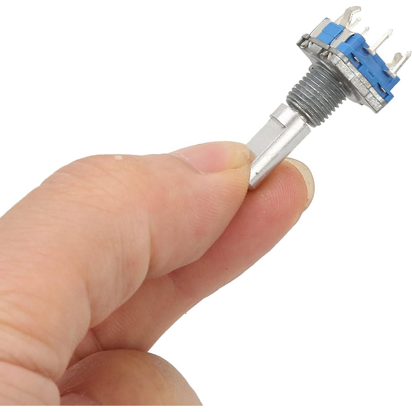 10 Piezas Codificador Rotativo EC11 360 Grados 5 Pines