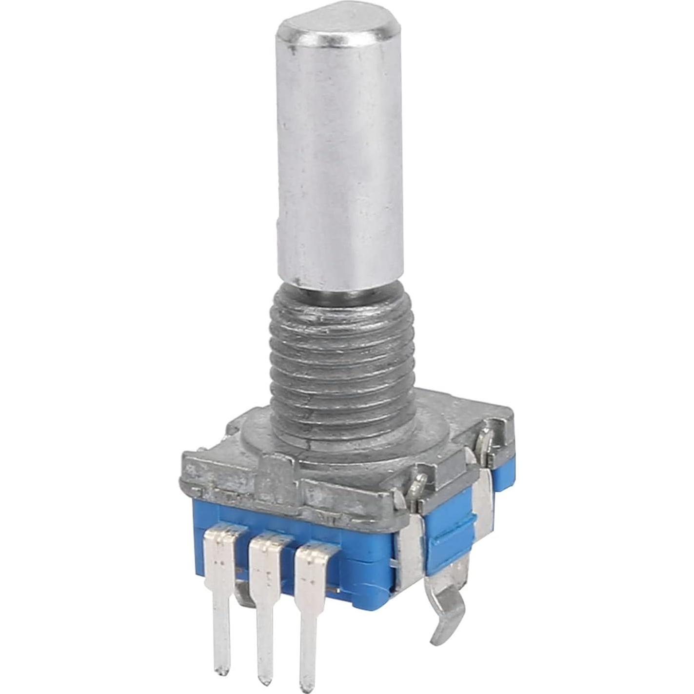 10 Piezas Codificador Rotativo EC11 360 Grados 5 Pines