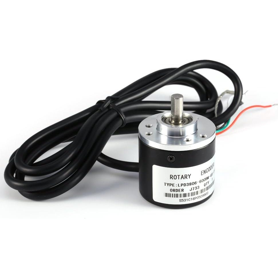 Encoder Rotativo Óptico Incremental 600 P/R Walfront 5-24V 6mm