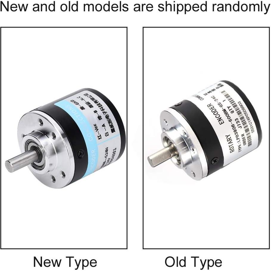 Encoder Rotativo Óptico Incremental 600 P/R Walfront 5-24V 6mm