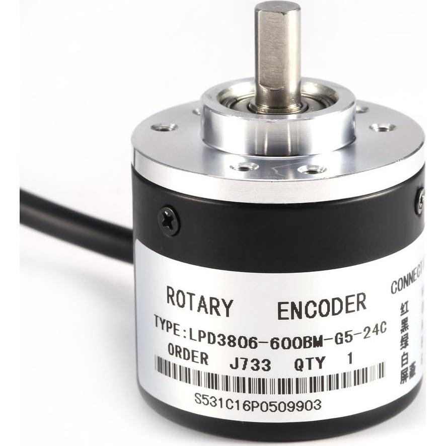 Encoder Rotativo Óptico Incremental 600 P/R Walfront 5-24V 6mm