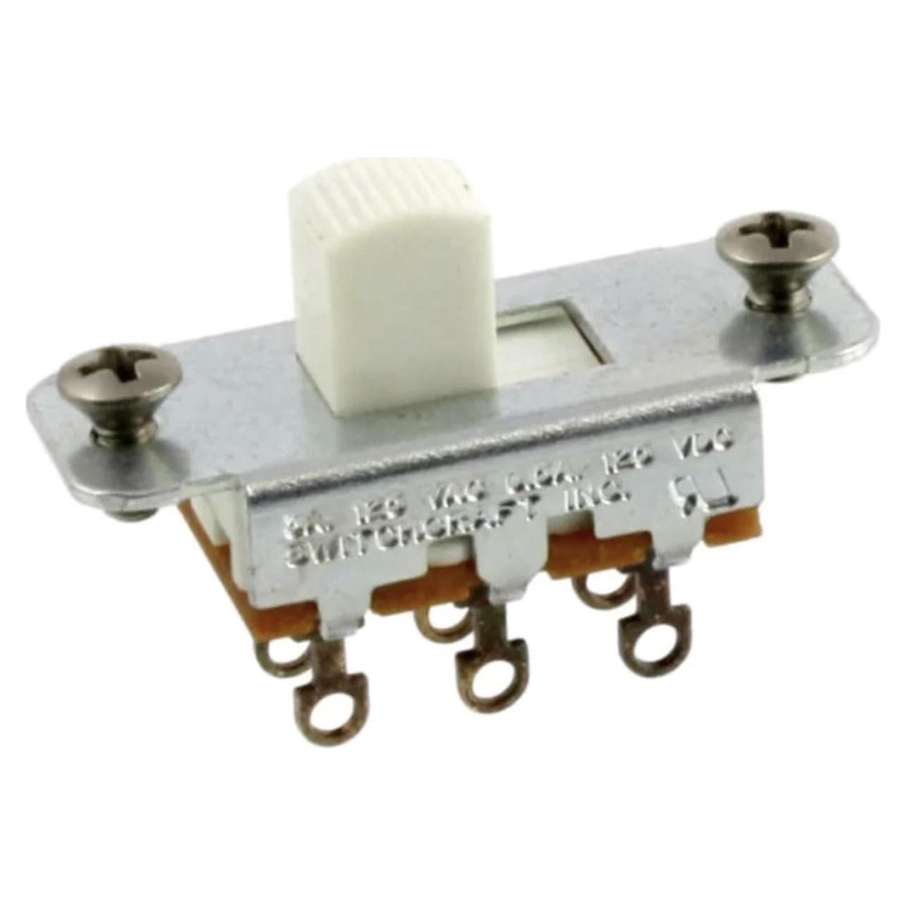 Interruptor deslizante ON-ON Switchcraft Blanco Allparts 1009