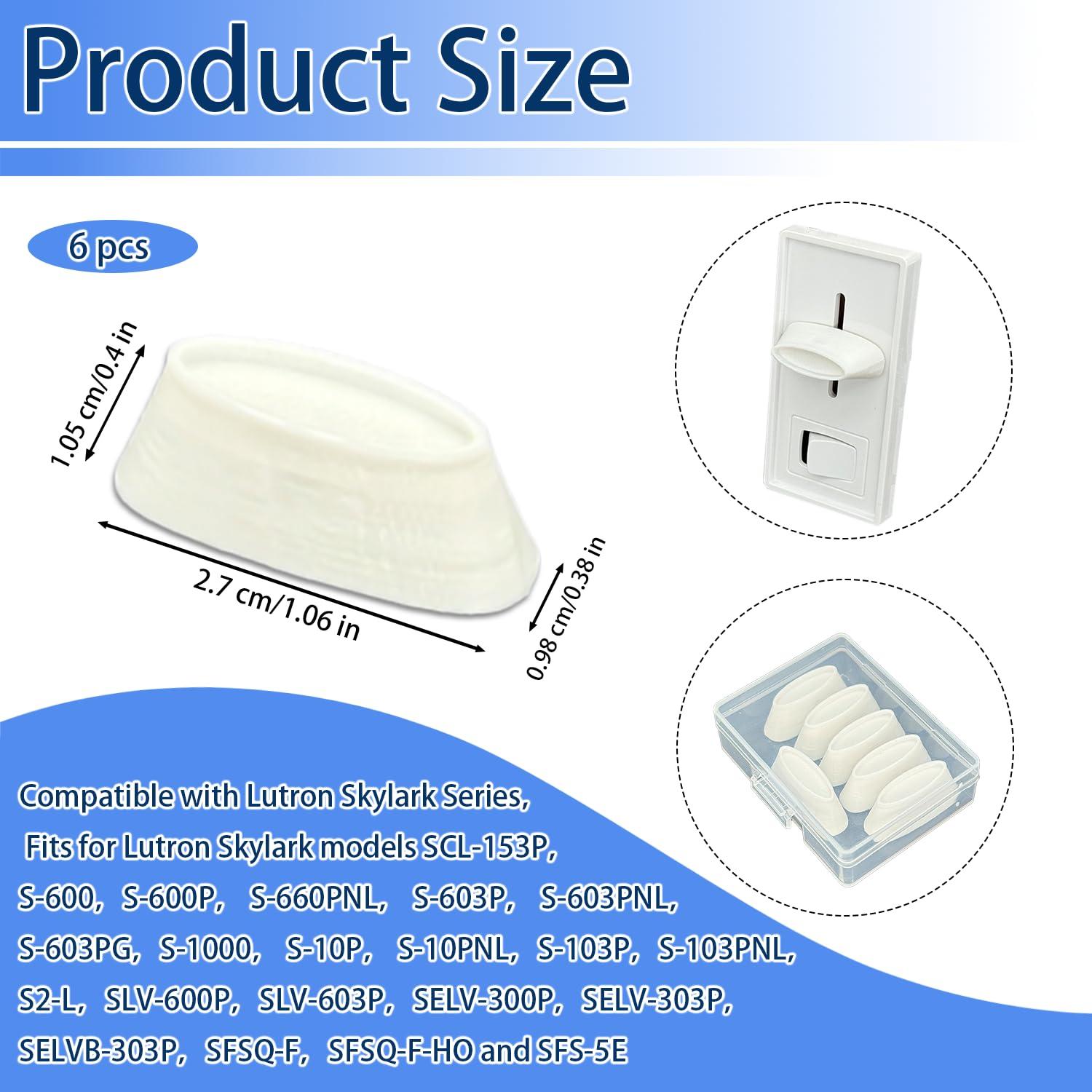 6 Perillas Reguladoras Universales Roykaus para Interruptores