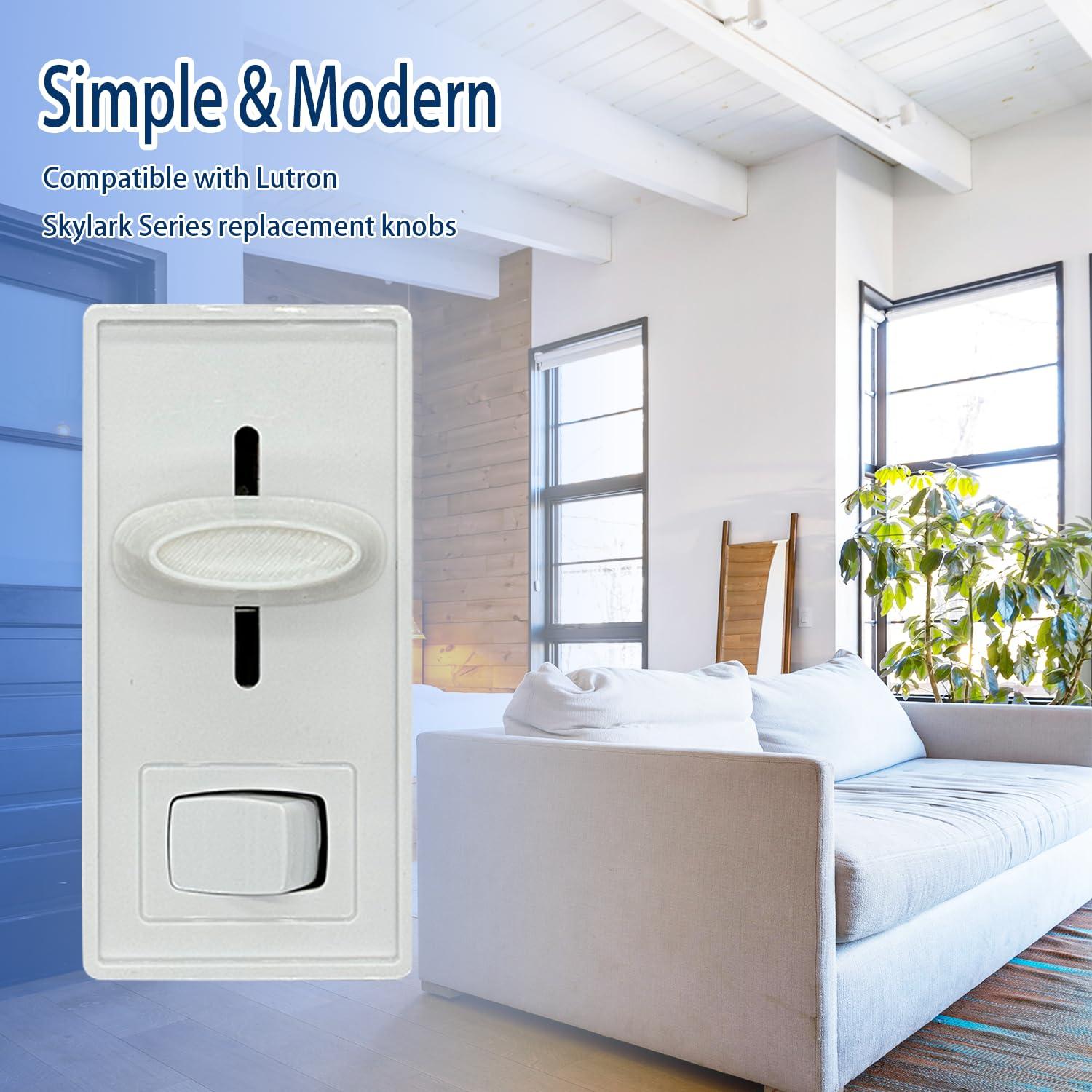 6 Perillas Reguladoras Universales Roykaus para Interruptores