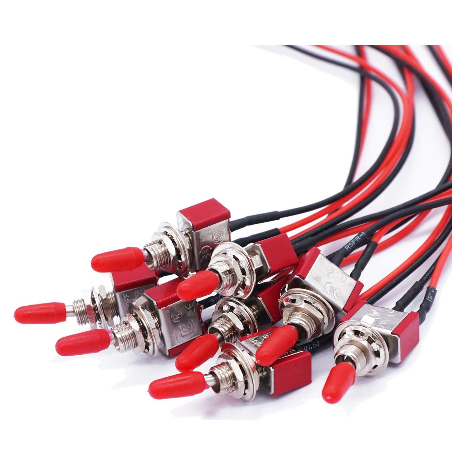 Interruptor Basculante Twidec SPST 2 Pines ON/OFF 5A 125V