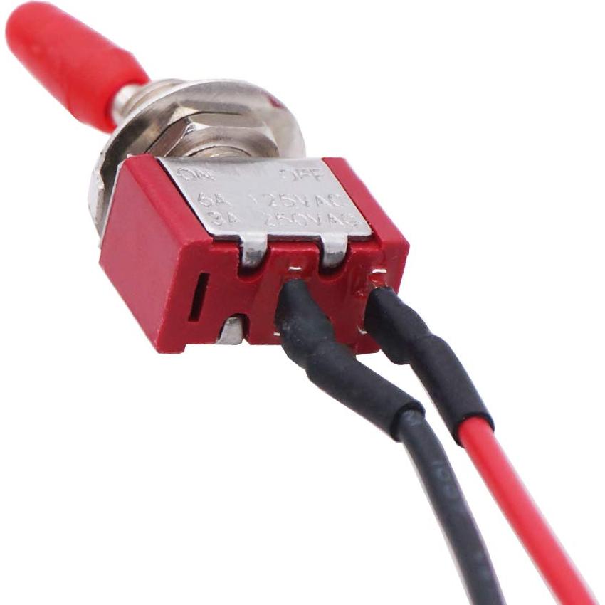 Interruptor Basculante Twidec SPST 2 Pines ON/OFF 5A 125V