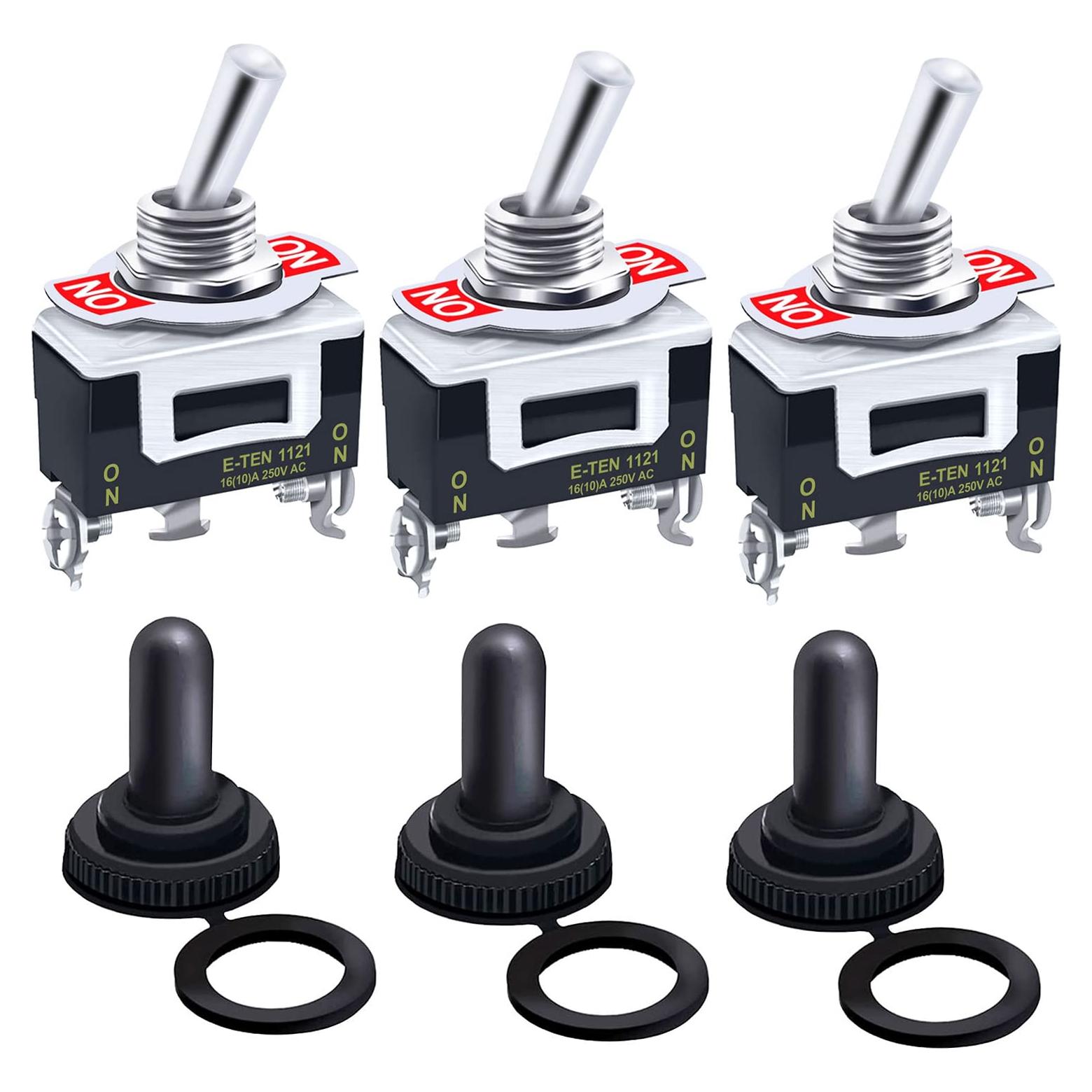 Interruptor de palanca Twidec 16A 250V CA SPDT 3 pines