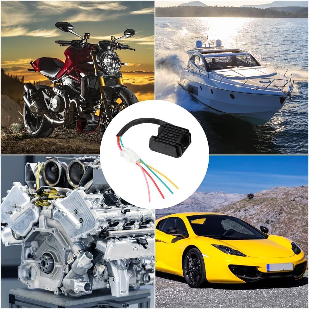 Regulador de Voltaje Rectificador Keenso 4 Cables 119g