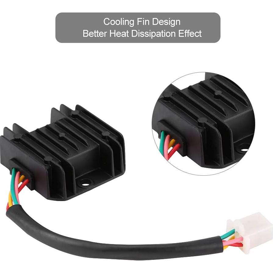 Regulador de Voltaje Rectificador Keenso 4 Cables 119g
