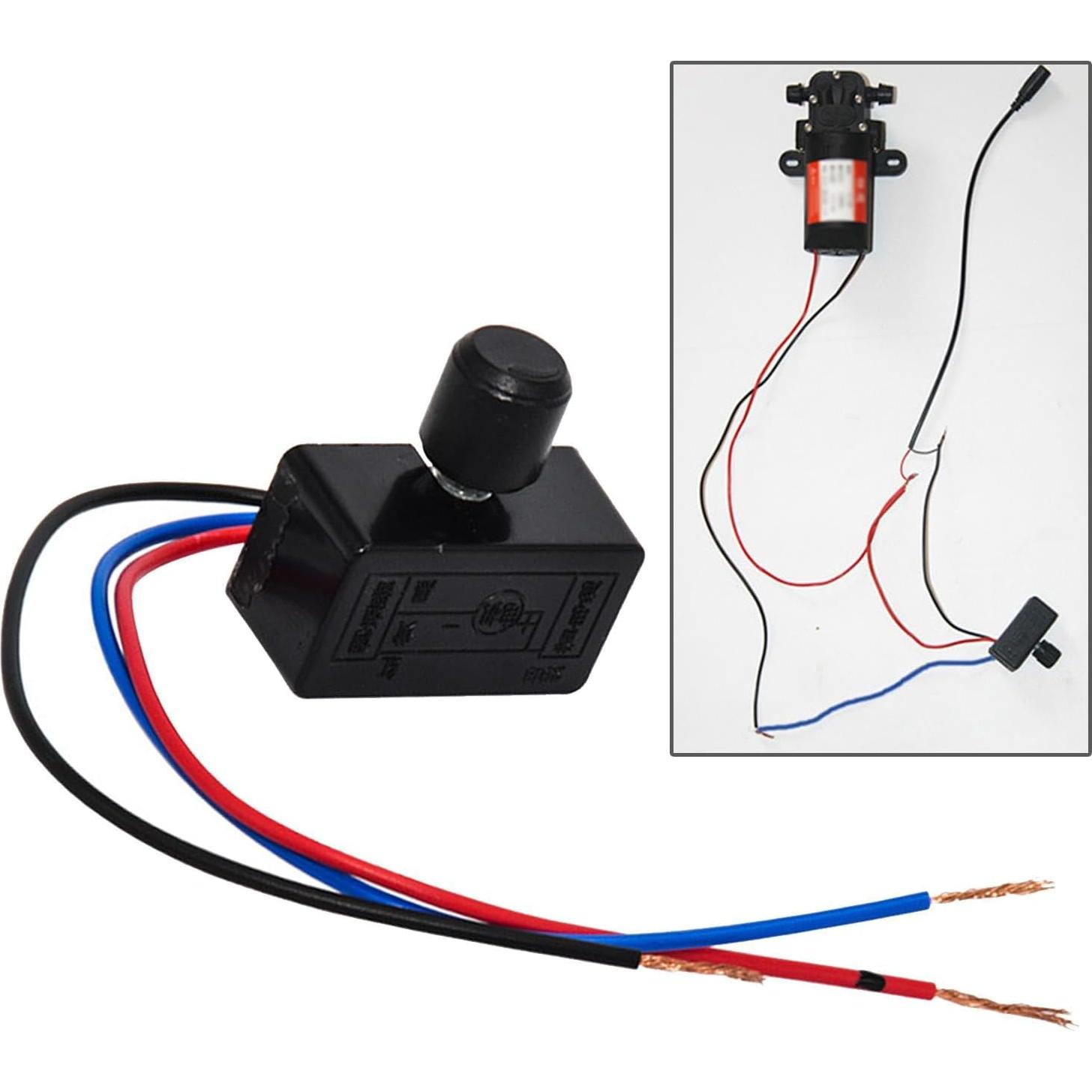 Controlador de Velocidad de Motor DC Menolana 12V Ajustable
