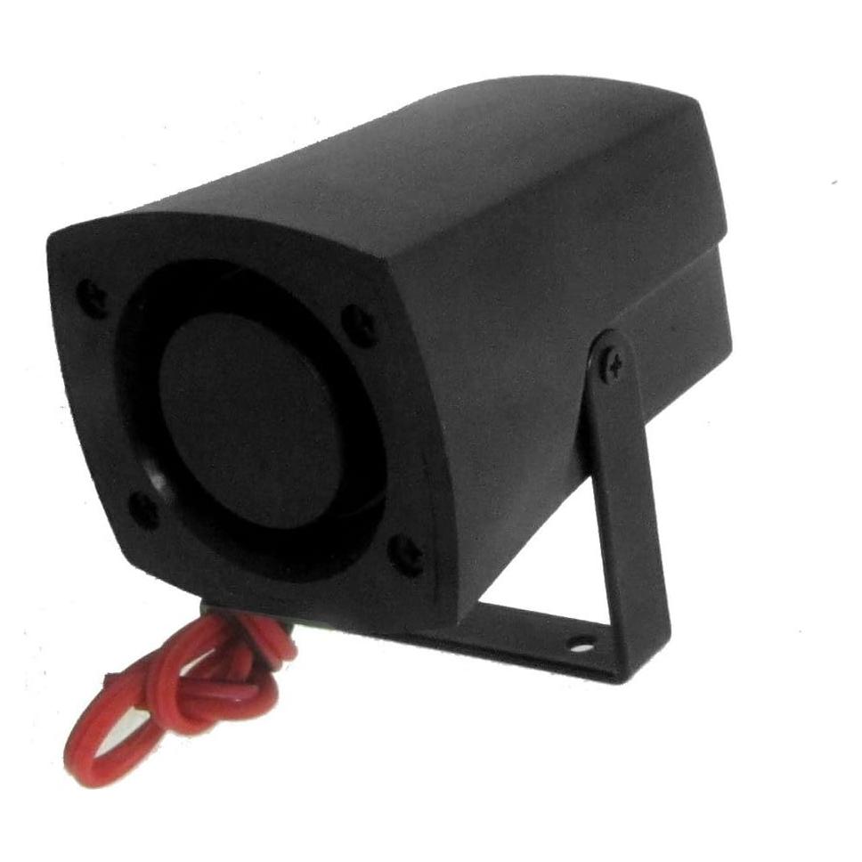 Zumbador Electrónico uxcell LZQ-401K 24V 105dB Montaje Pared