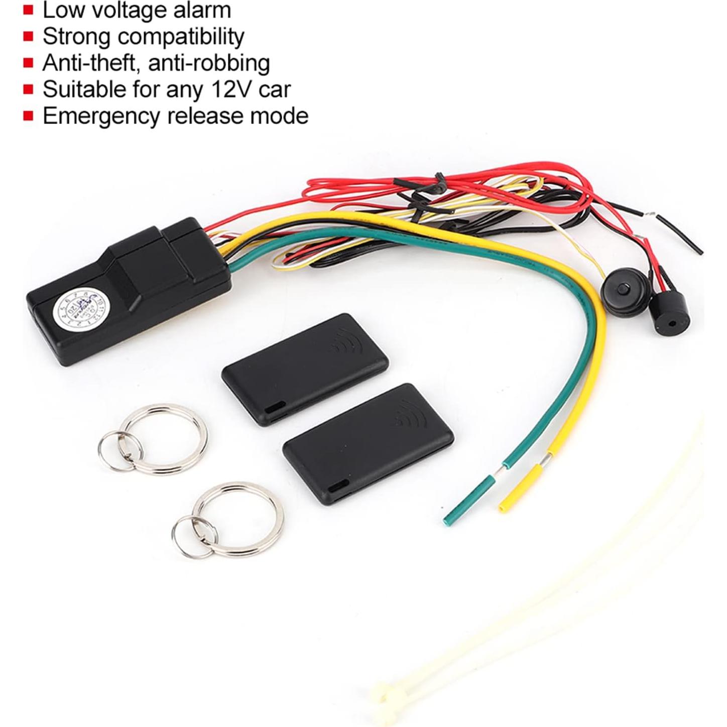 Inmovilizador Antirrobo Aramox 12V Doble Función Ajustable
