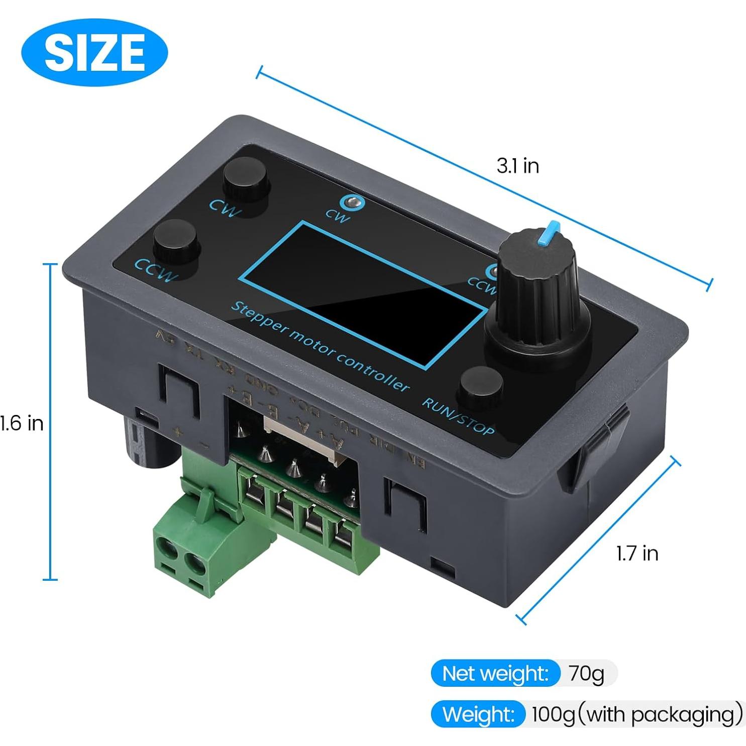 Controlador Motor Paso a Paso NEMA 17/23 Zuomeng 10-30V 4A
